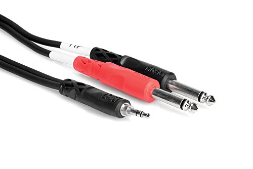 AudioCable Hosa CMP-153  3.5 a Dual 1-4 Cable 3pies